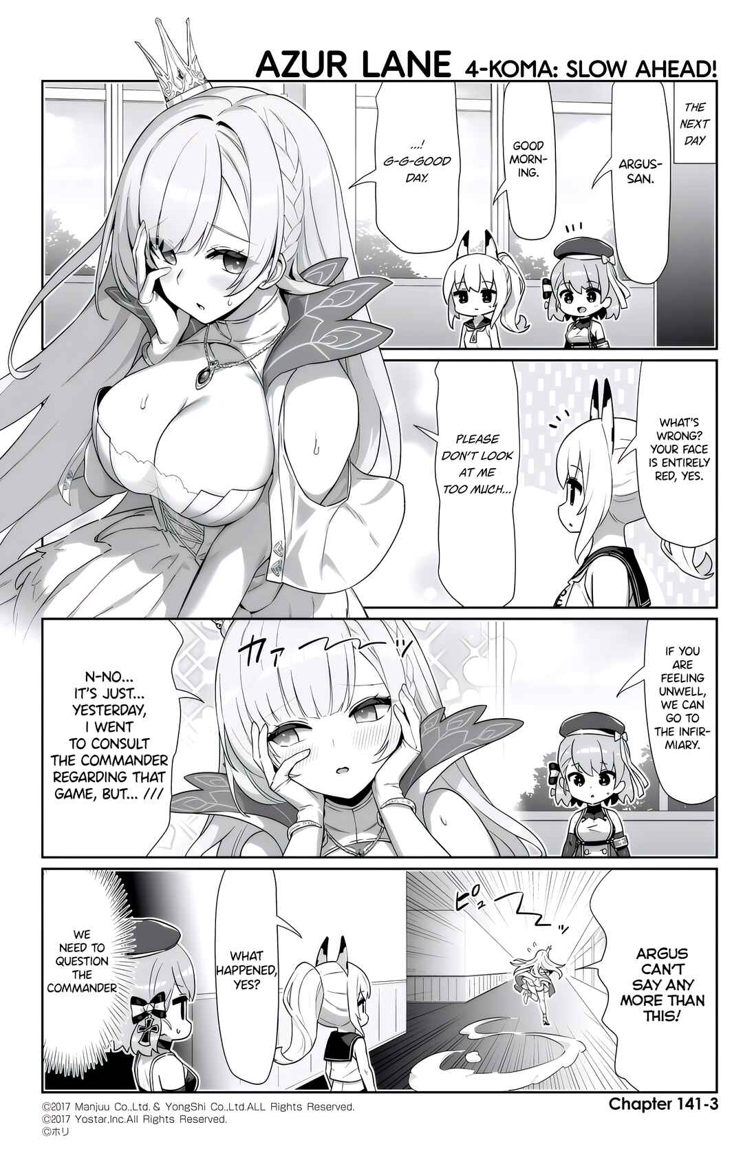 Page 3 Chapter 141 Azur Lane: Bisoku Zensin!