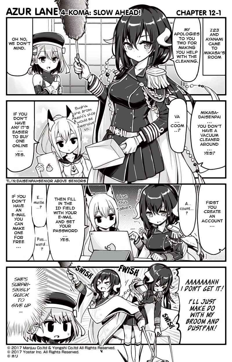 Page 1 Chapter 12 Azur Lane: Bisoku Zensin!