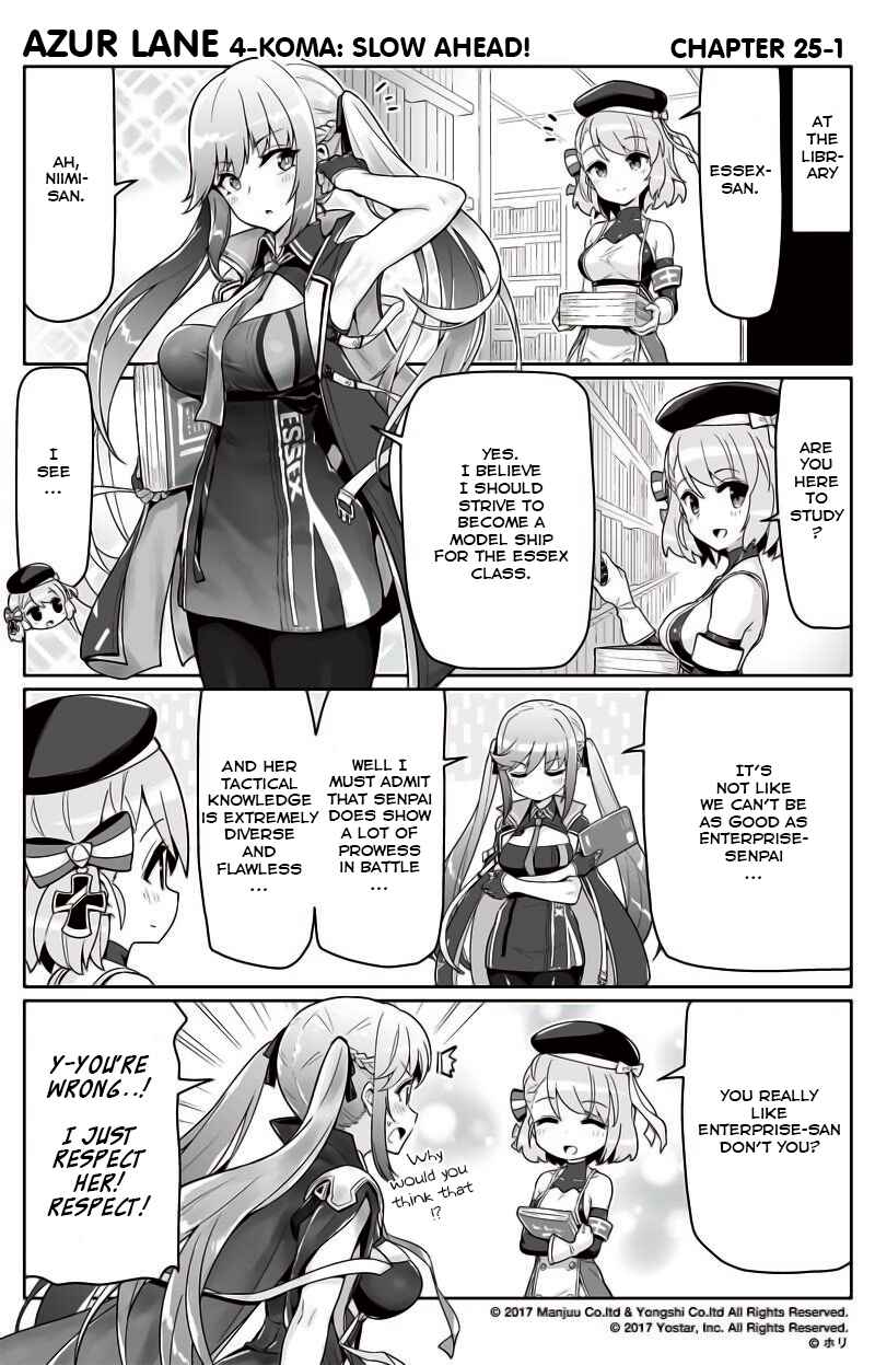 Page 1 Chapter 25 Azur Lane: Bisoku Zensin!
