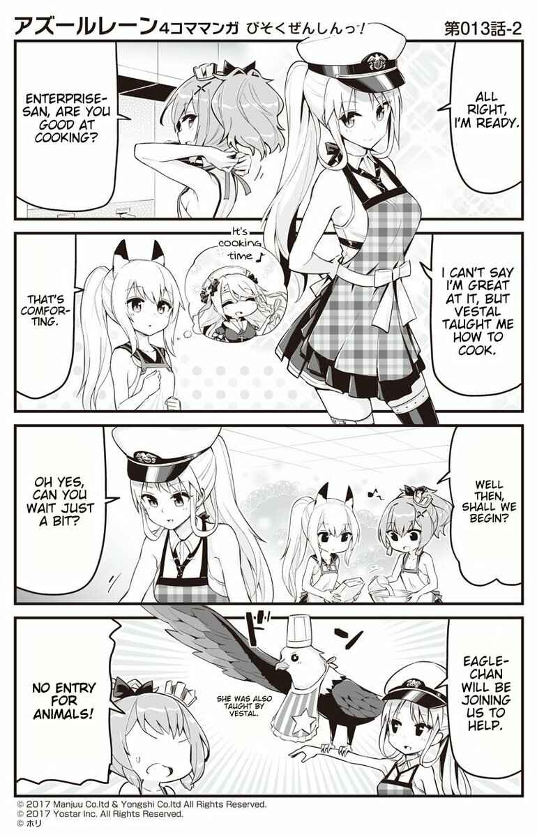 Page 1 Chapter 13.2 Azur Lane: Bisoku Zensin!