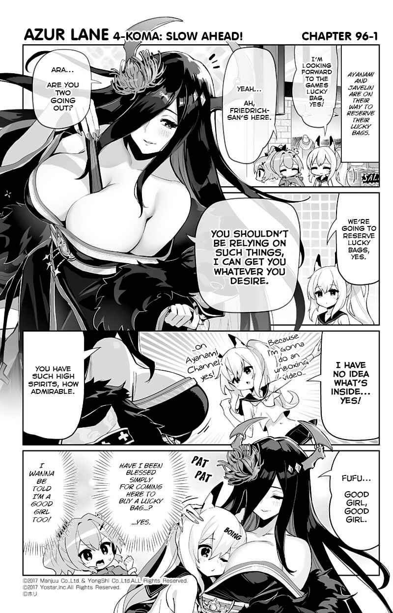 Page 1 Chapter 96 Azur Lane: Bisoku Zensin!