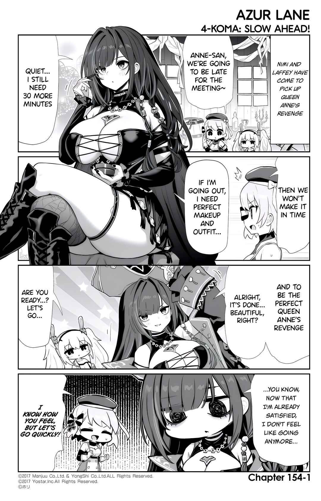 Page 1 Chapter 154 Azur Lane: Bisoku Zensin!