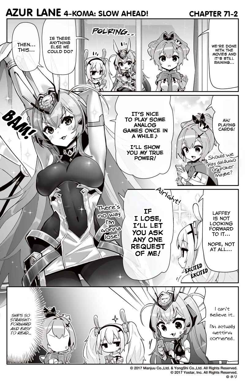 Page 2 Chapter 71 Azur Lane: Bisoku Zensin!