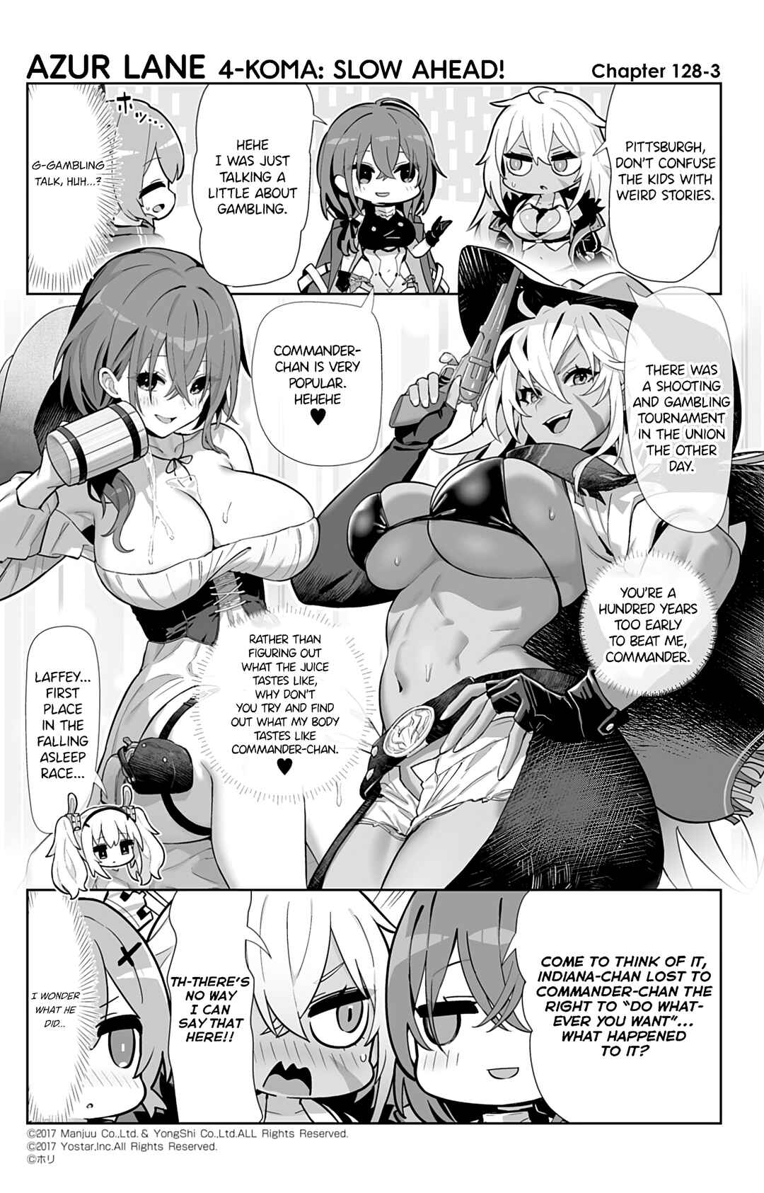 Page 3 Chapter 128 Azur Lane: Bisoku Zensin!