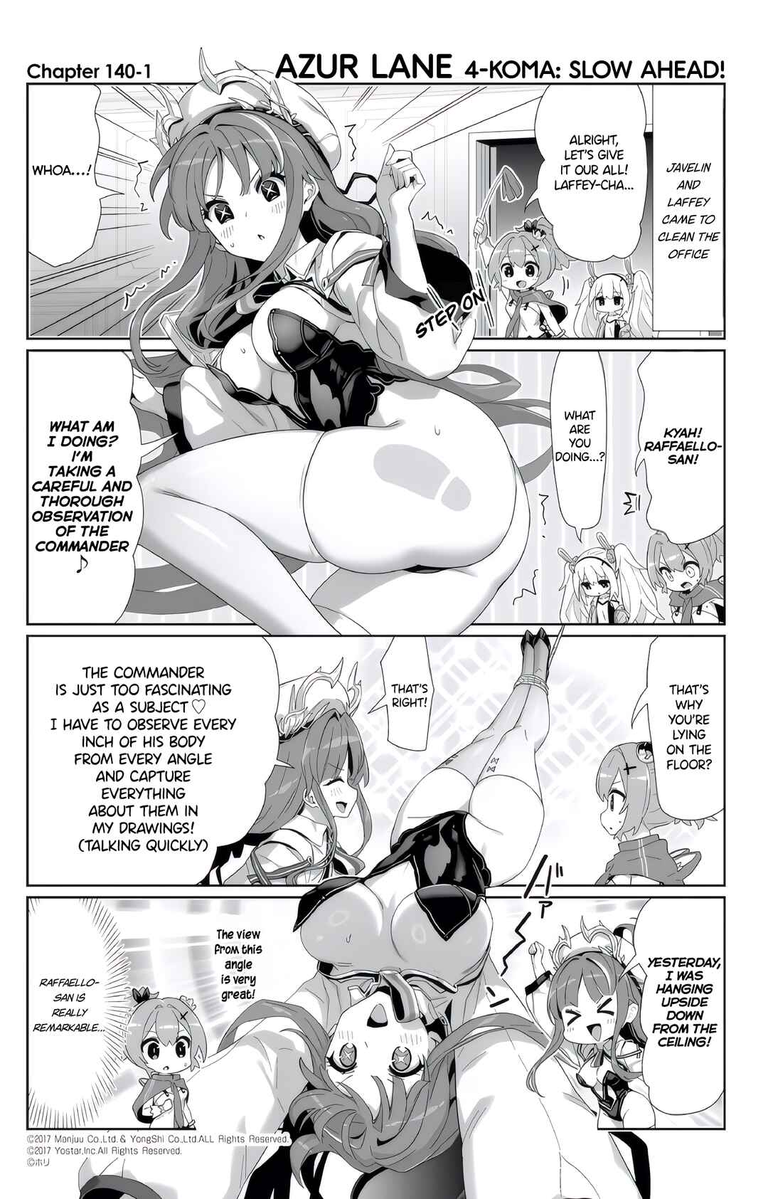 Page 1 Chapter 140 Azur Lane: Bisoku Zensin!