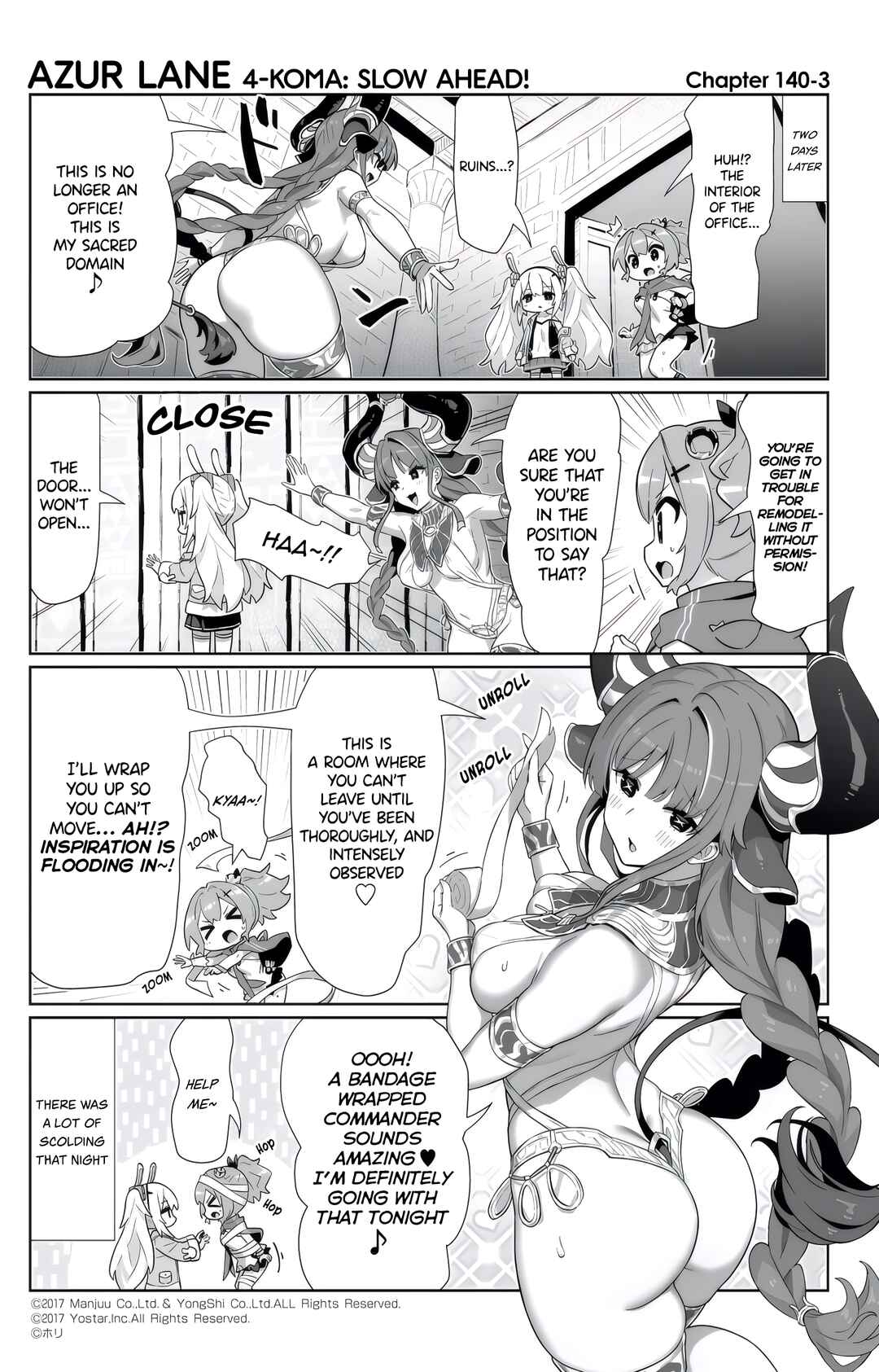 Page 3 Chapter 140 Azur Lane: Bisoku Zensin!