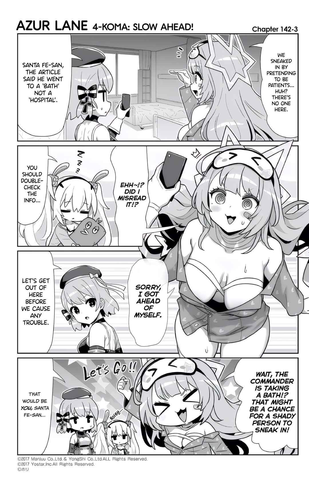 Page 3 Chapter 142 Azur Lane: Bisoku Zensin!