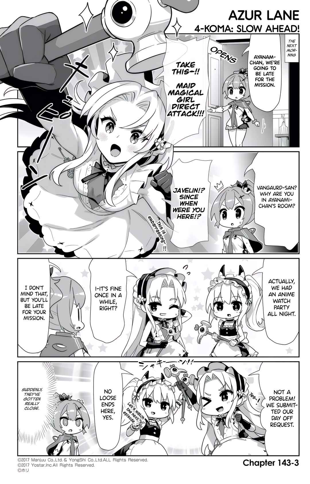 Page 3 Chapter 143 Azur Lane: Bisoku Zensin!