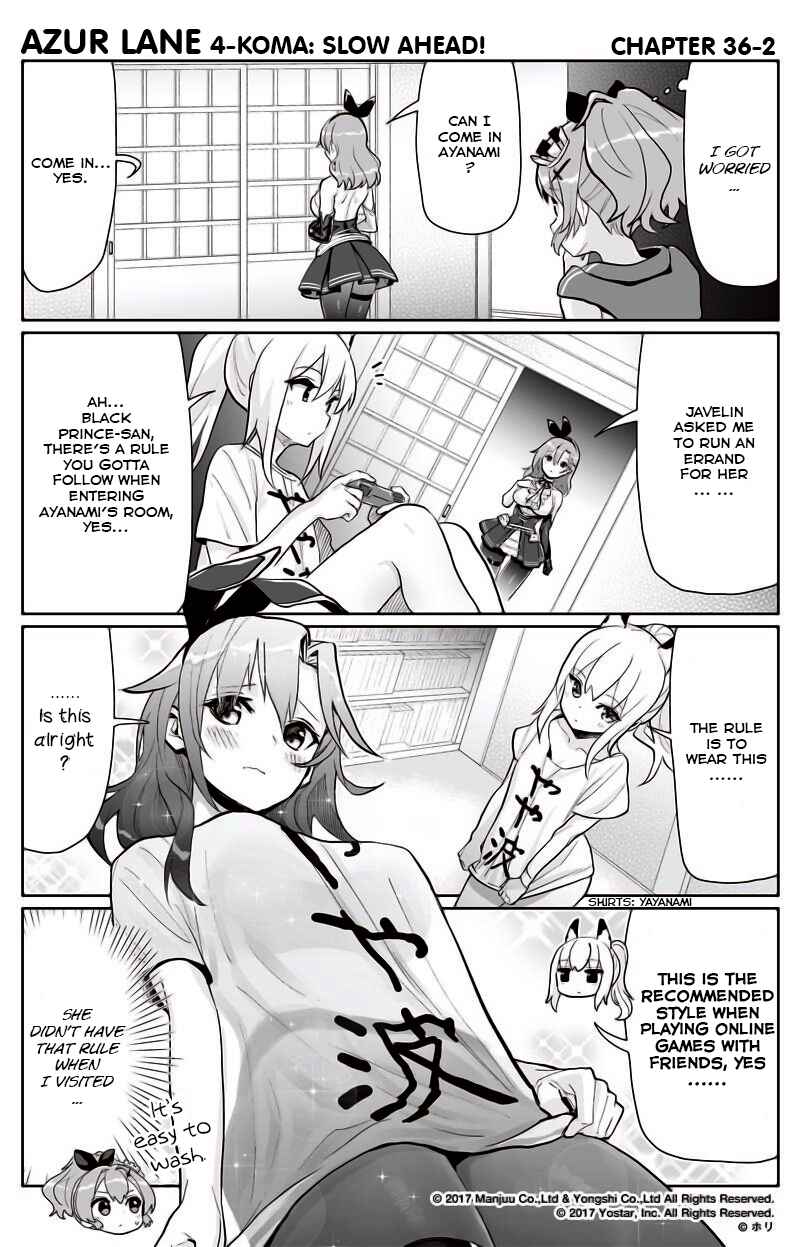 Page 2 Chapter 36 Azur Lane: Bisoku Zensin!