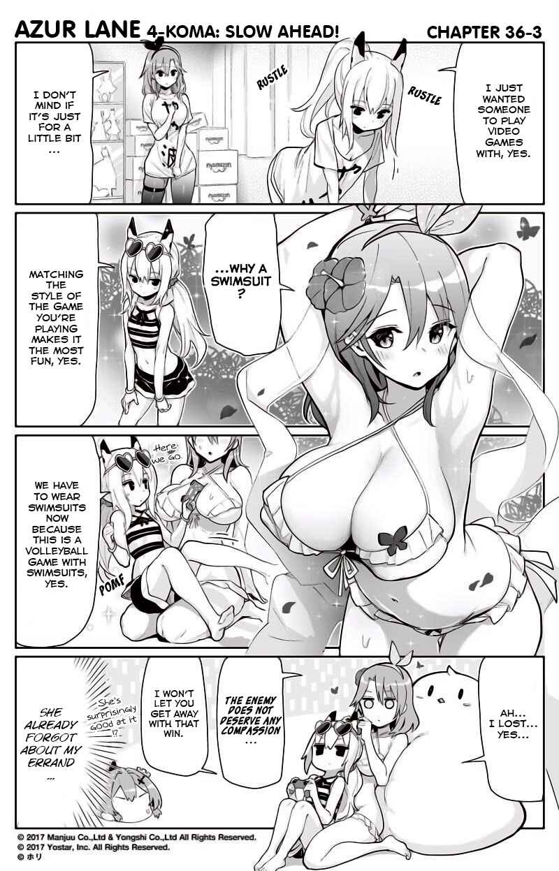Page 3 Chapter 36 Azur Lane: Bisoku Zensin!