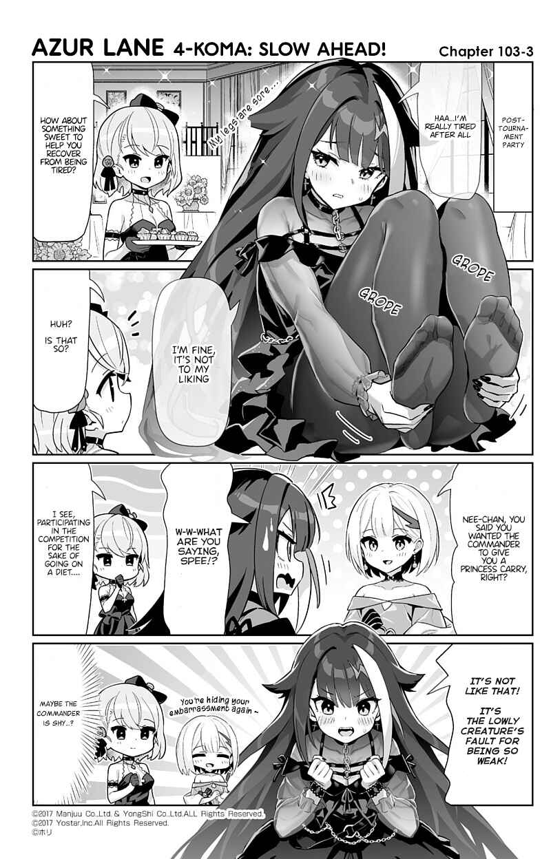 Page 3 Chapter 103 Azur Lane: Bisoku Zensin!