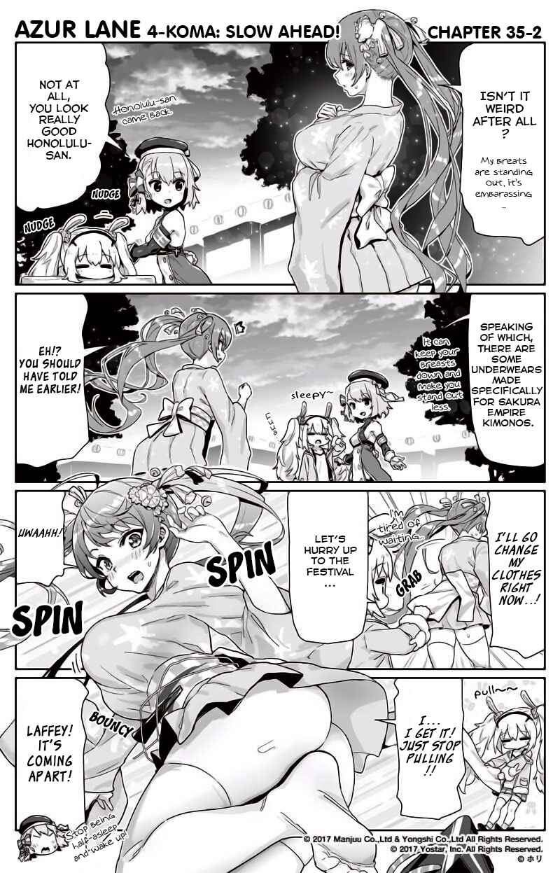 Page 2 Chapter 35 Azur Lane: Bisoku Zensin!