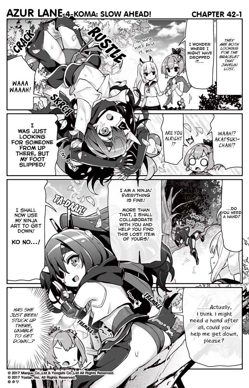 Page 1 Chapter 42 Azur Lane: Bisoku Zensin!