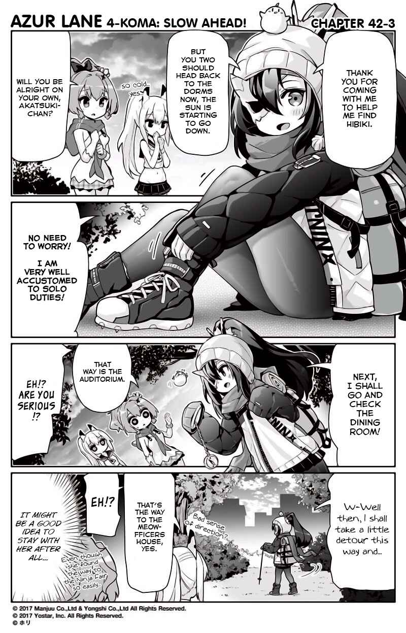 Page 3 Chapter 42 Azur Lane: Bisoku Zensin!