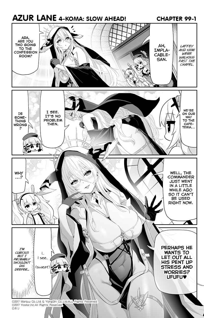 Page 1 Chapter 99 Azur Lane: Bisoku Zensin!