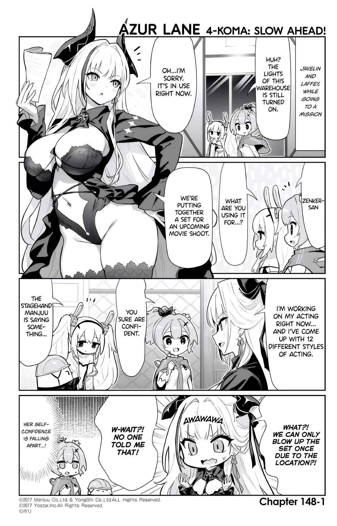Page 1 Chapter 148 Azur Lane: Bisoku Zensin!