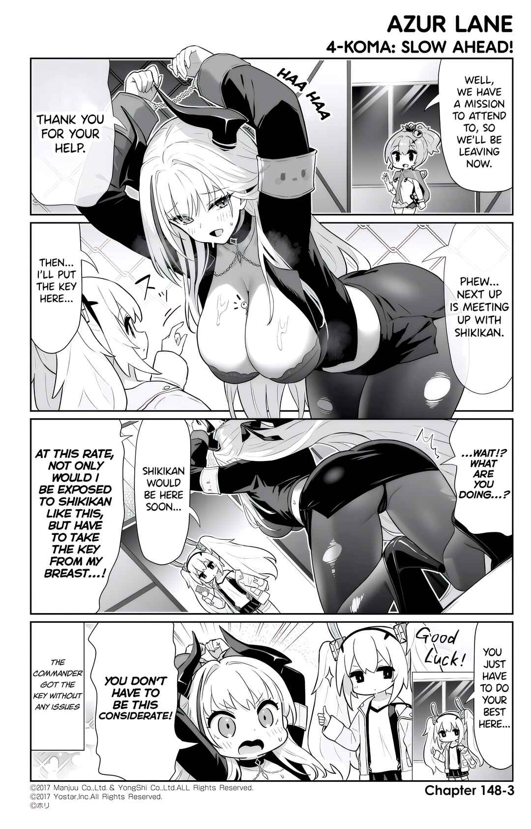 Page 3 Chapter 148 Azur Lane: Bisoku Zensin!