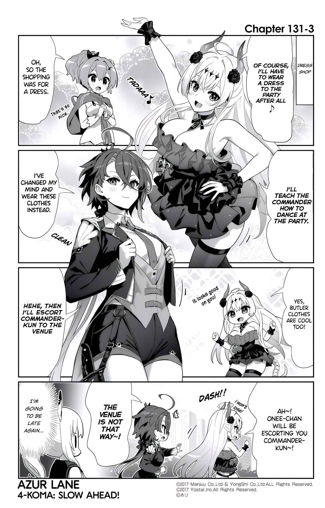 Page 3 Chapter 131 Azur Lane: Bisoku Zensin!