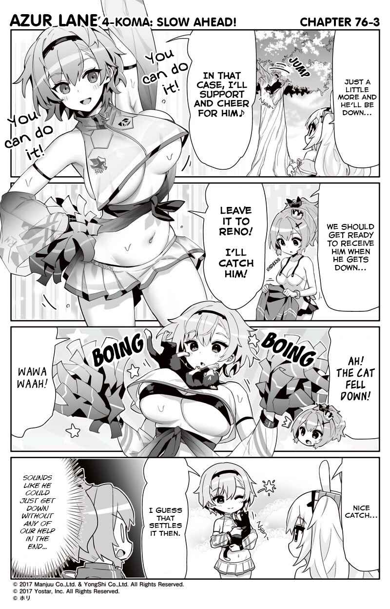 Page 3 Chapter 76 Azur Lane: Bisoku Zensin!