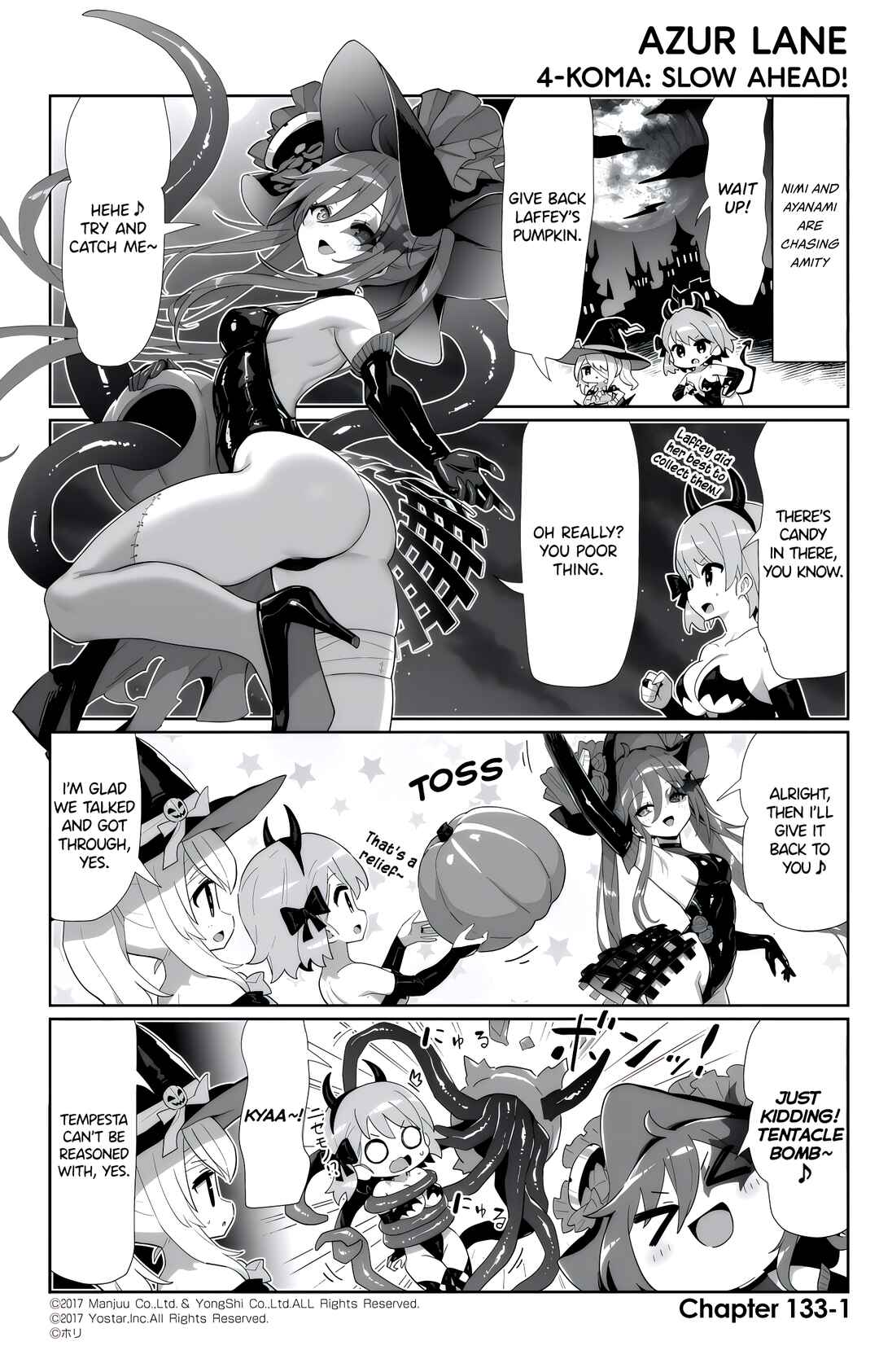 Page 1 Chapter 133 Azur Lane: Bisoku Zensin!