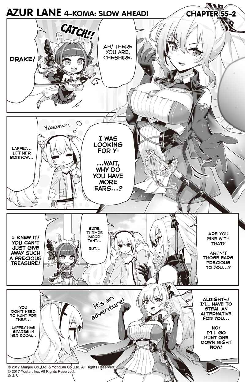 Page 2 Chapter 55 Azur Lane: Bisoku Zensin!