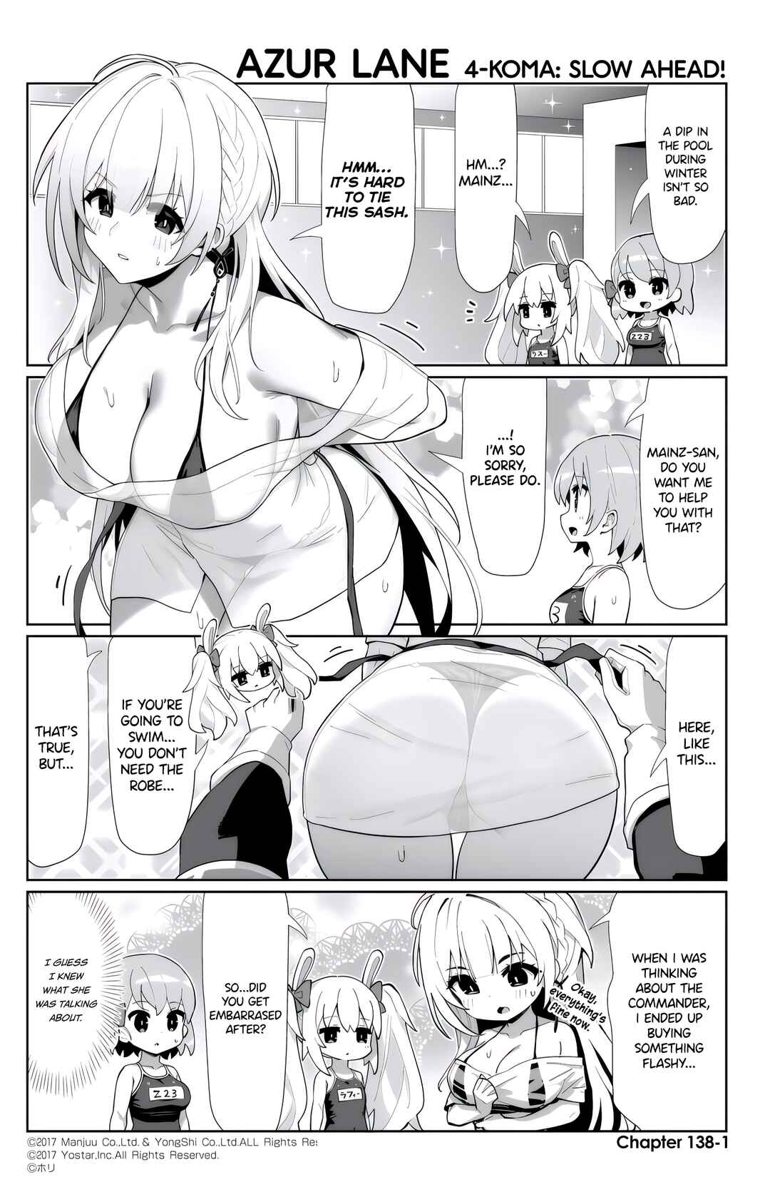Page 1 Chapter 138 Azur Lane: Bisoku Zensin!