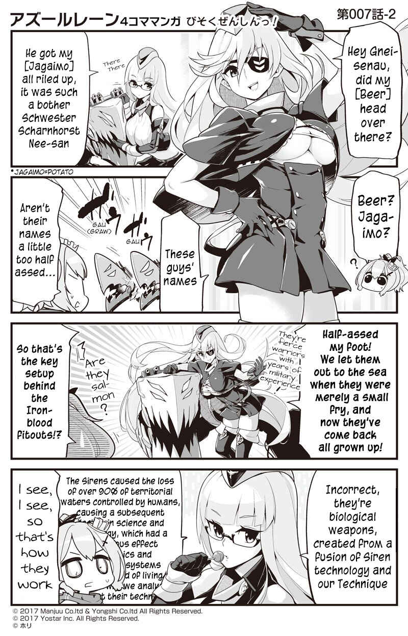 Page 2 Chapter 7 Azur Lane: Bisoku Zensin!