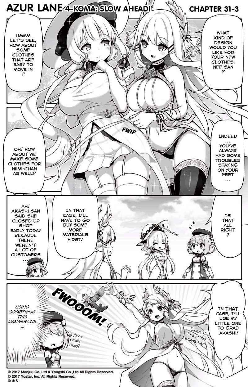Page 3 Chapter 31 Azur Lane: Bisoku Zensin!