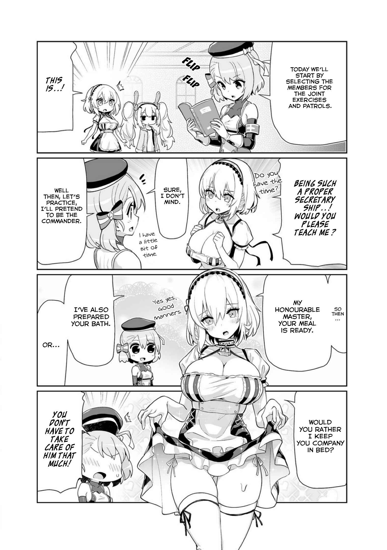 Page 3 Chapter 24.1 Azur Lane: Bisoku Zensin!