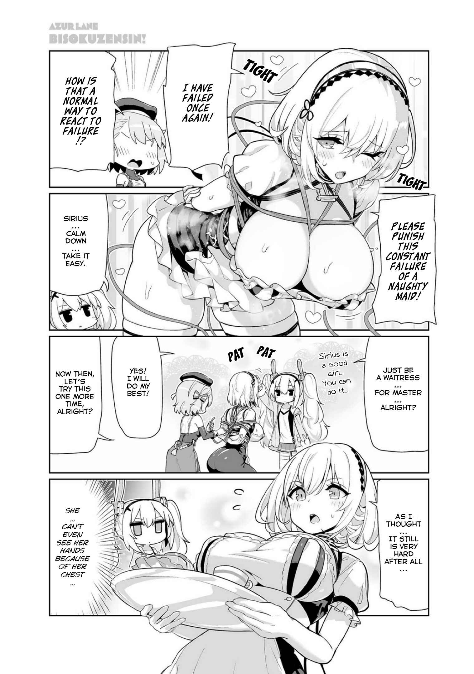 Page 4 Chapter 24.1 Azur Lane: Bisoku Zensin!