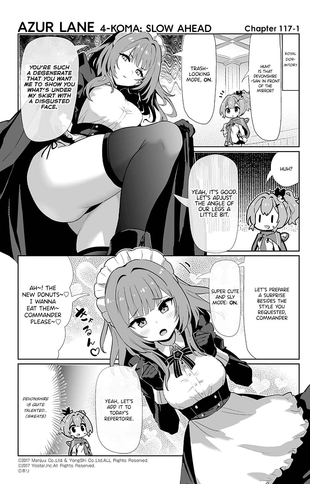 Page 1 Chapter 117 Azur Lane: Bisoku Zensin!