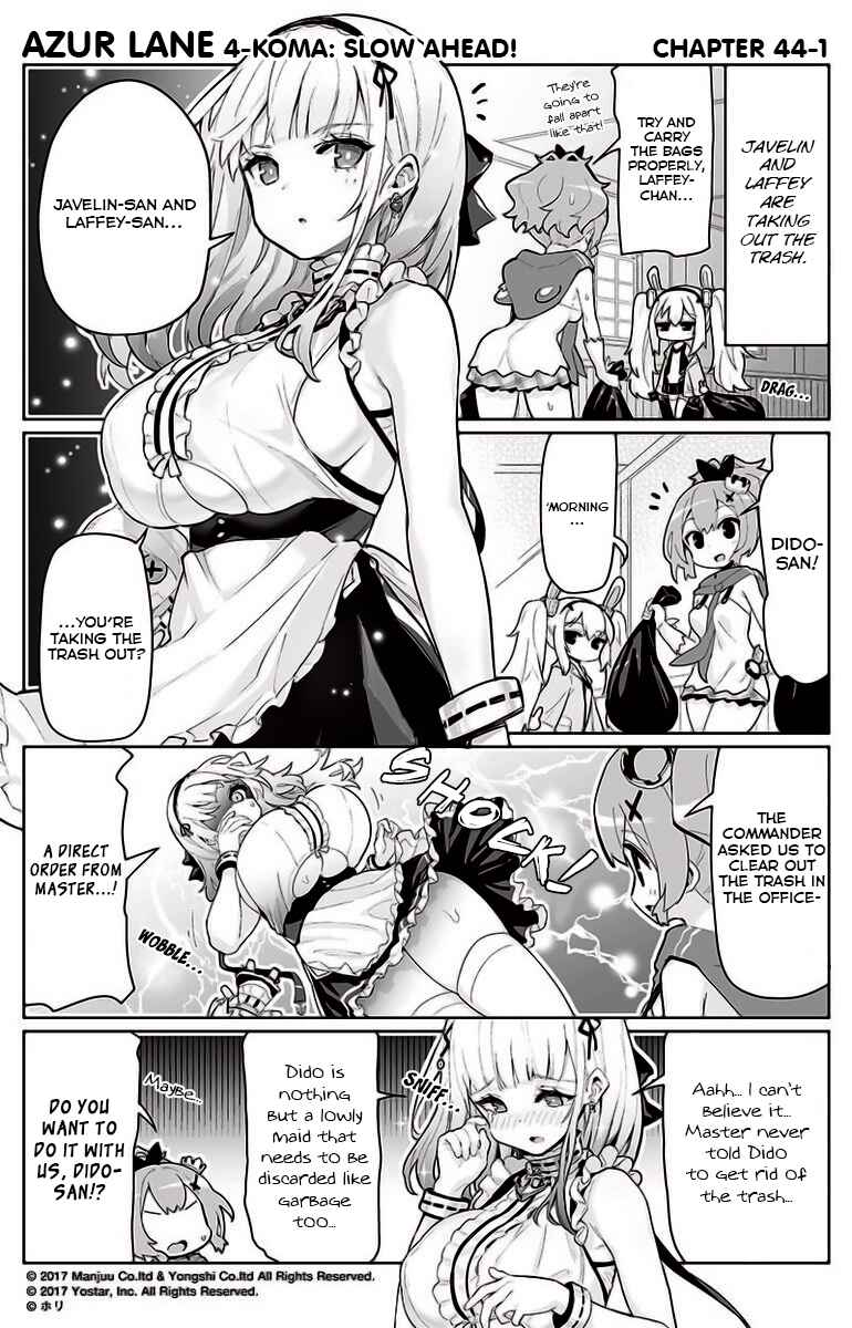 Page 1 Chapter 44 Azur Lane: Bisoku Zensin!
