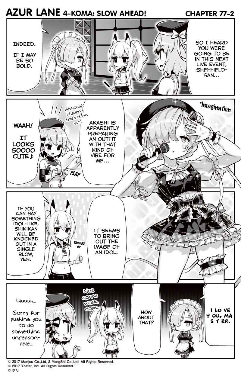 Page 2 Chapter 77 Azur Lane: Bisoku Zensin!