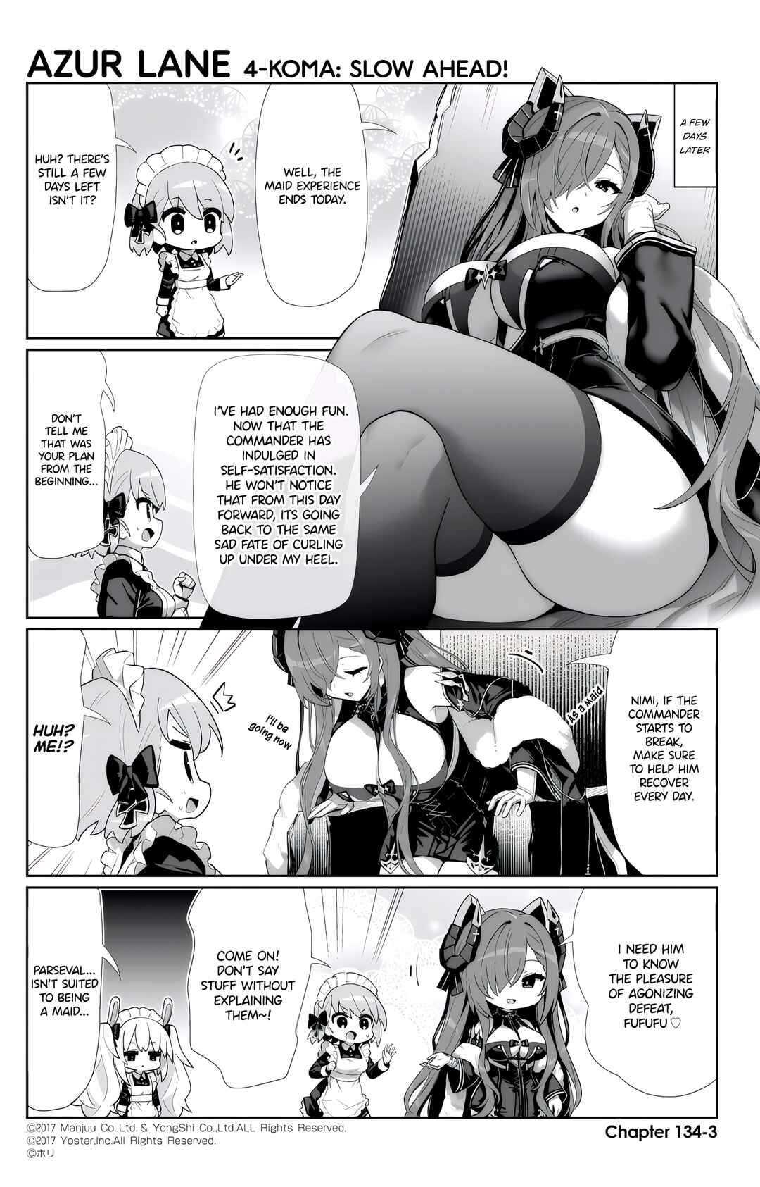 Page 3 Chapter 134 Azur Lane: Bisoku Zensin!