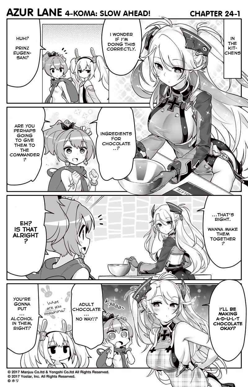 Page 1 Chapter 24 Azur Lane: Bisoku Zensin!