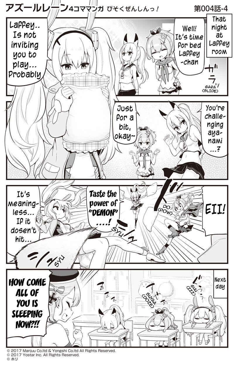 Page 4 Chapter 4 Azur Lane: Bisoku Zensin!