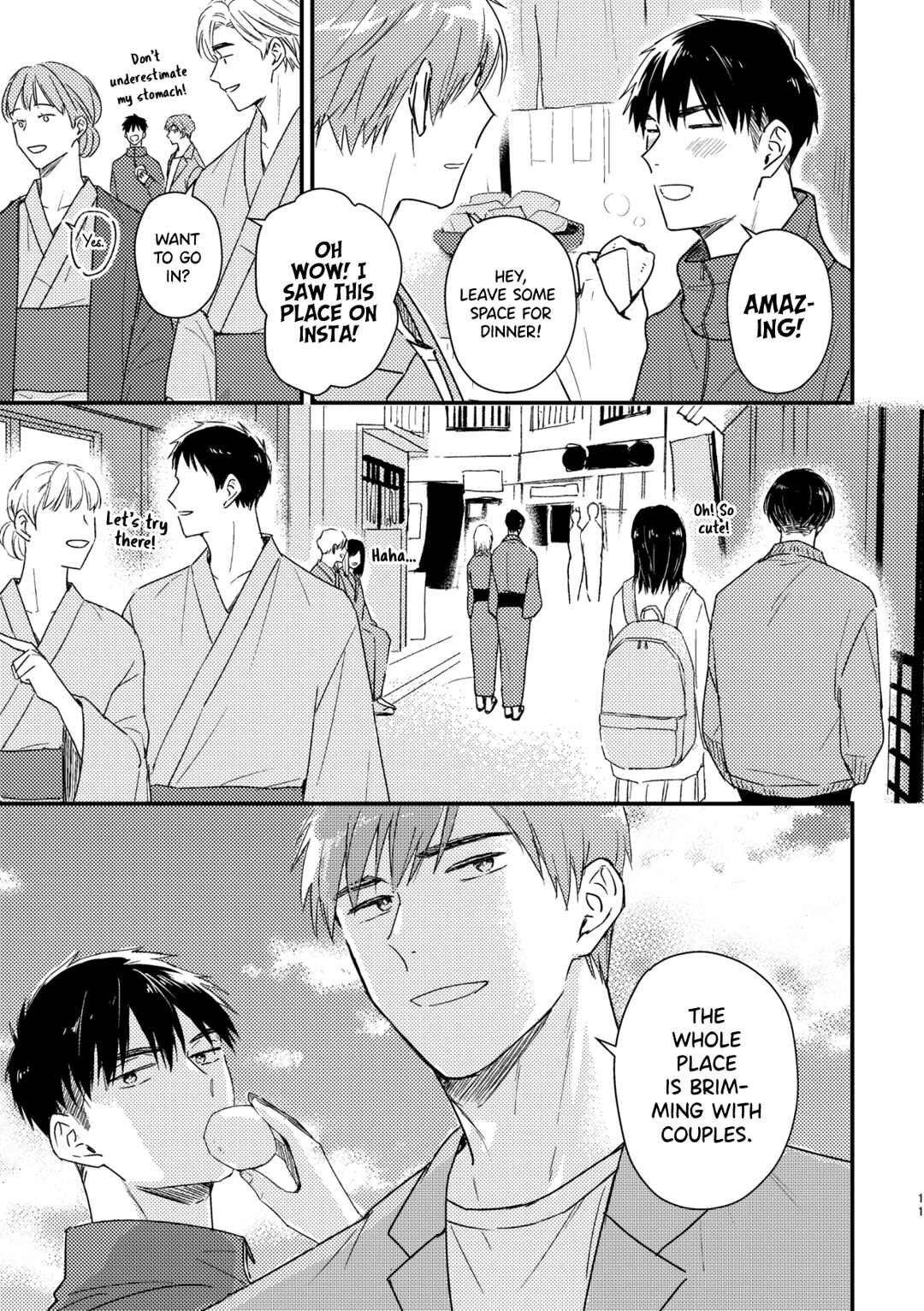 Page 11 Chapter 7.5 Kyou, Orenchi Yotteku?