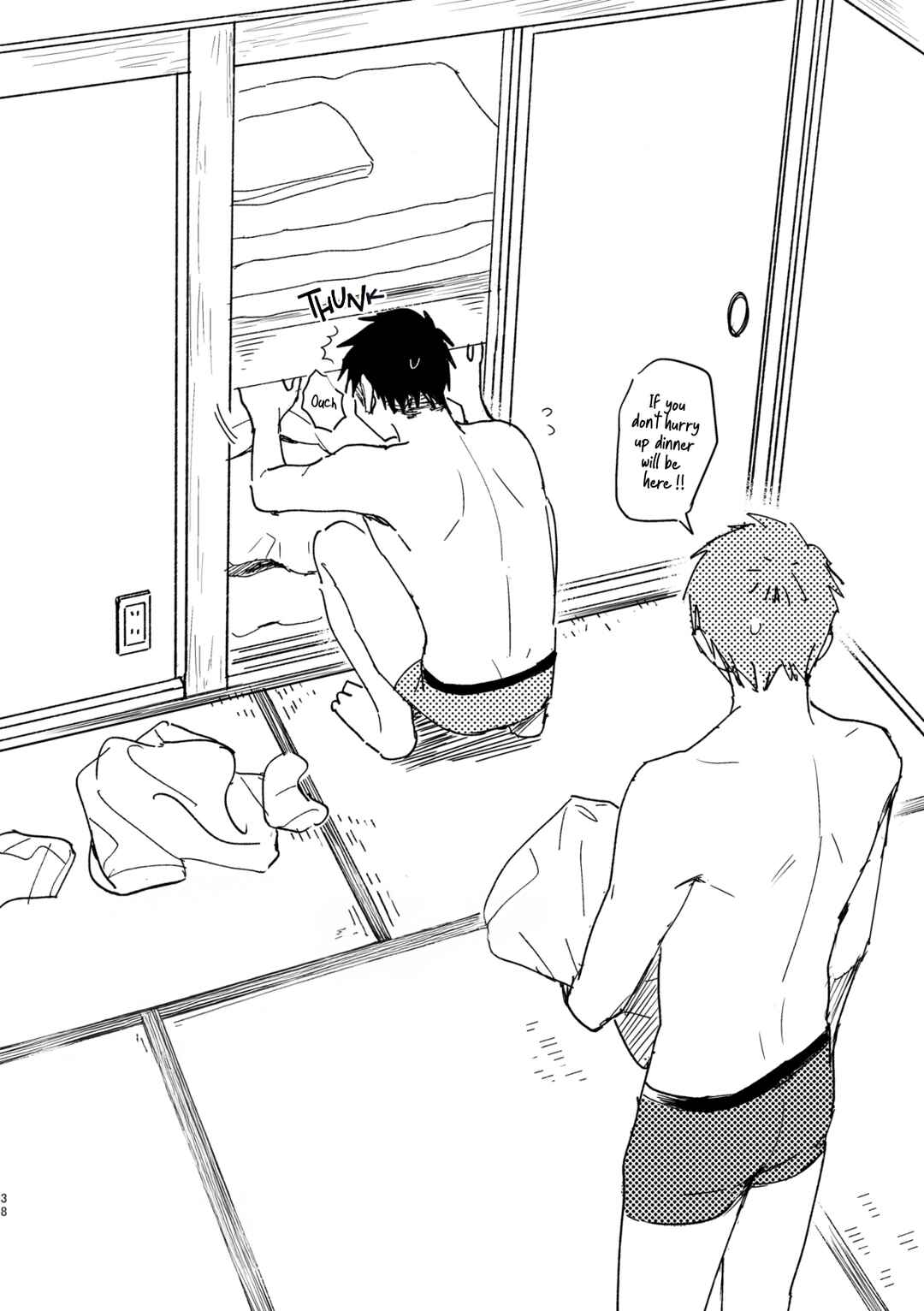 Page 38 Chapter 7.5 Kyou, Orenchi Yotteku?