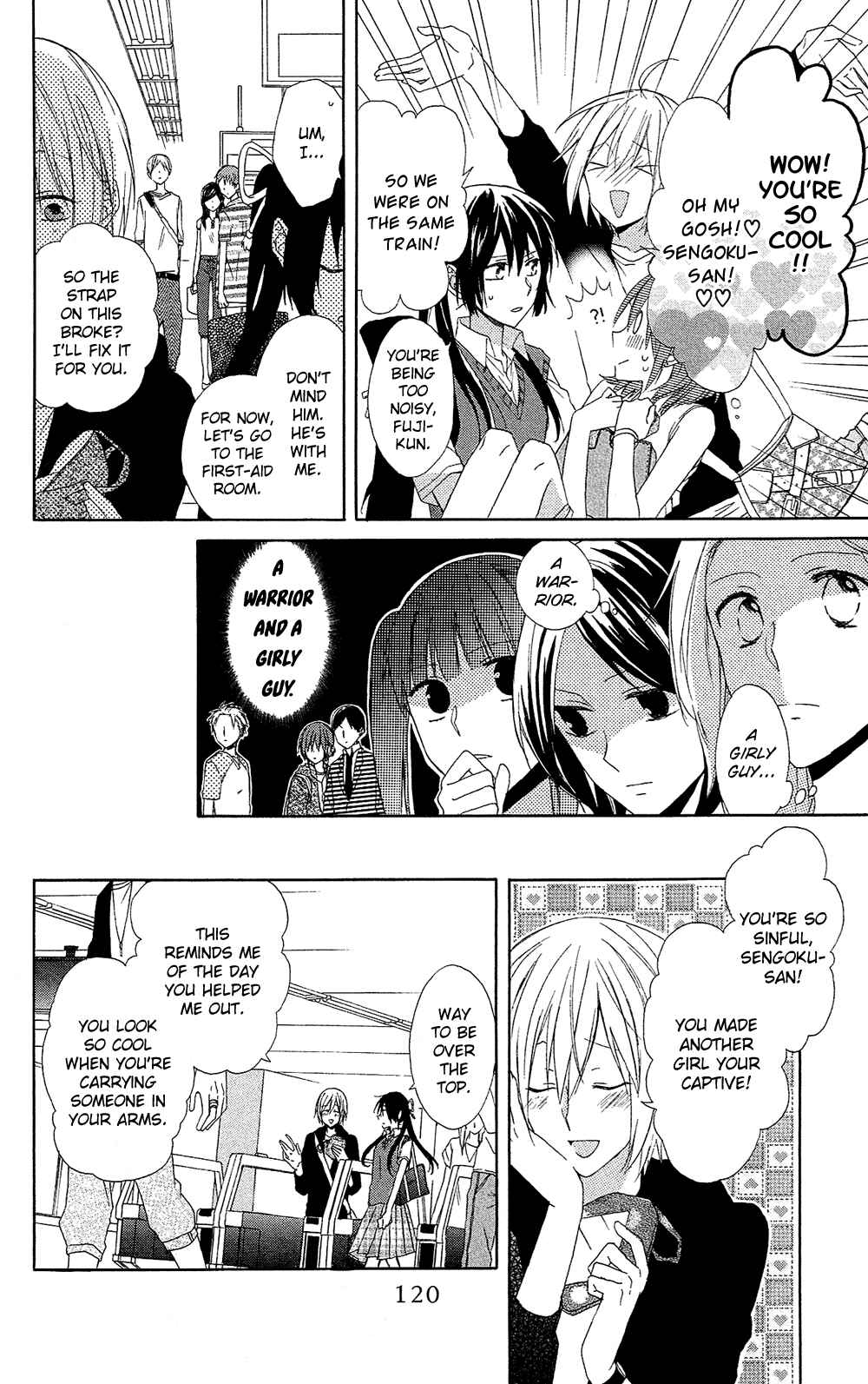 Page 5 Chapter 3 Mizutama Honey Boy