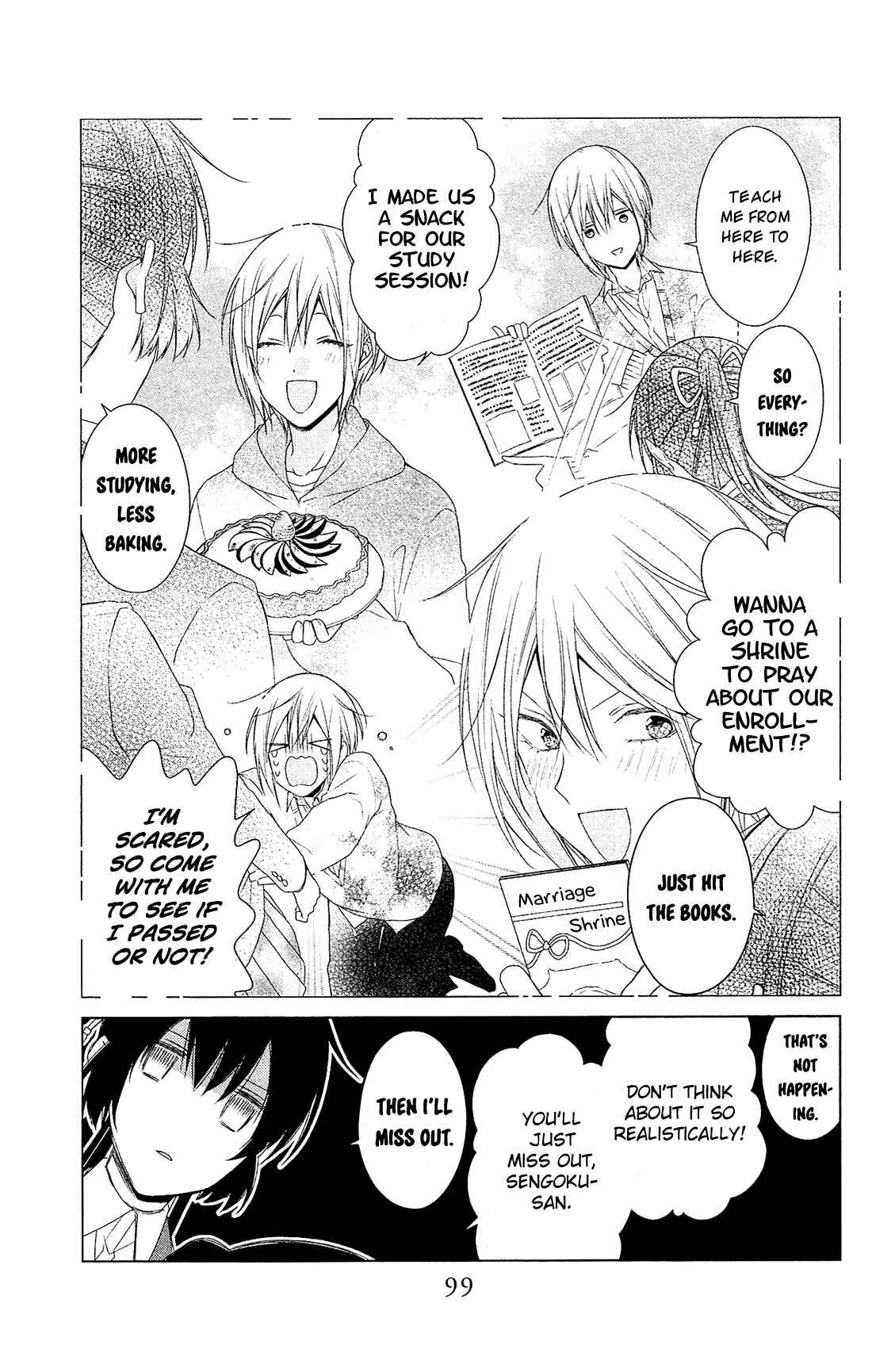 Page 10 Chapter 38 Mizutama Honey Boy