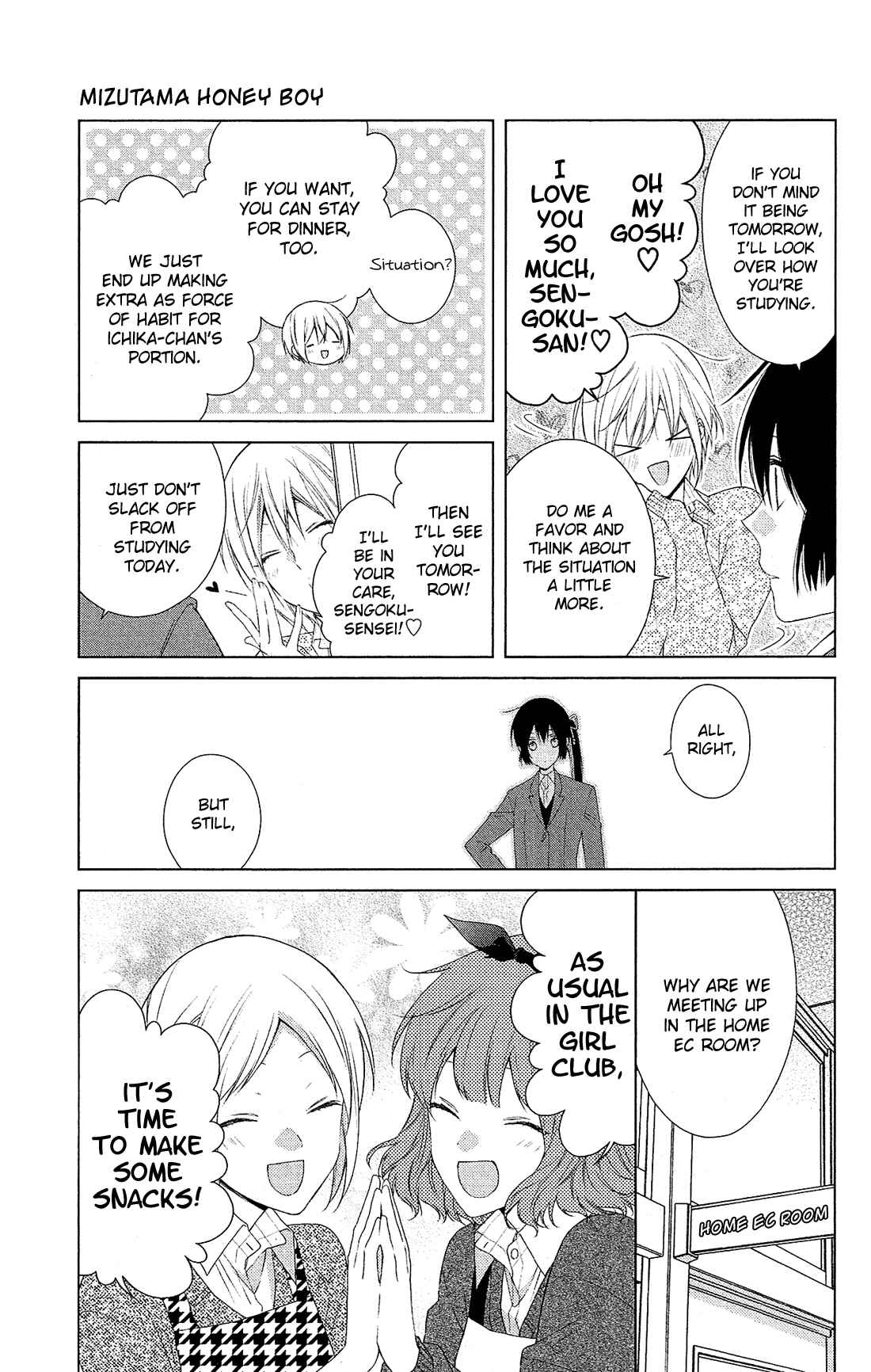 Page 8 Chapter 38 Mizutama Honey Boy