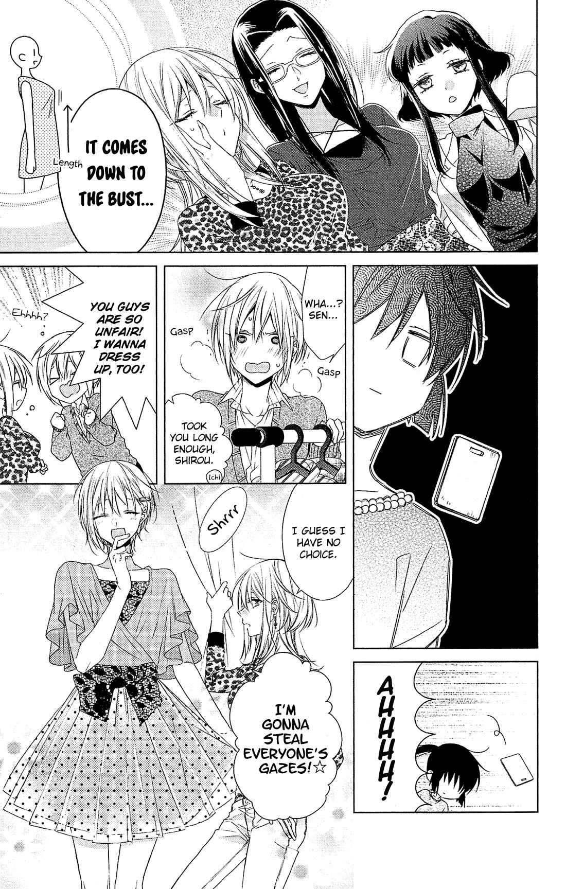 Page 15 Chapter 33 Mizutama Honey Boy