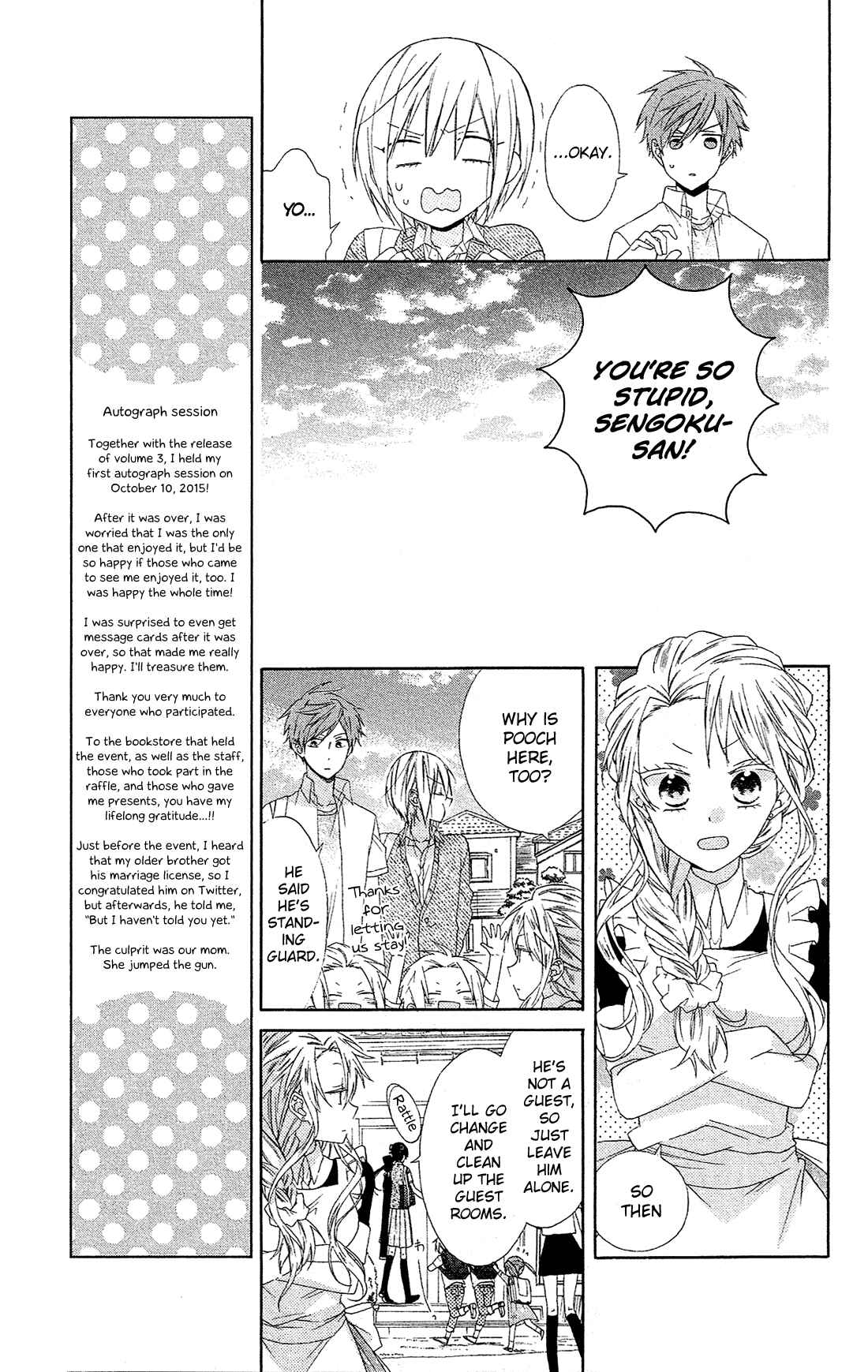 Page 10 Chapter 15 Mizutama Honey Boy