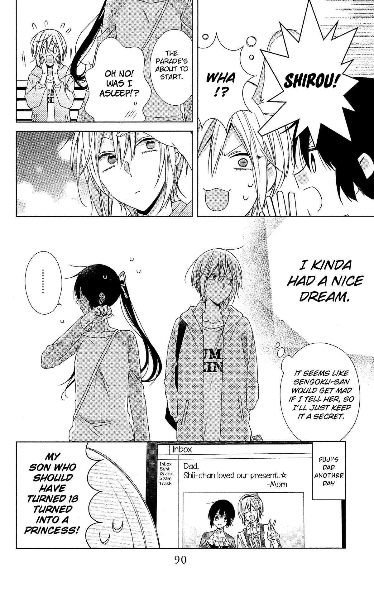 Page 30 Chapter 49 Mizutama Honey Boy