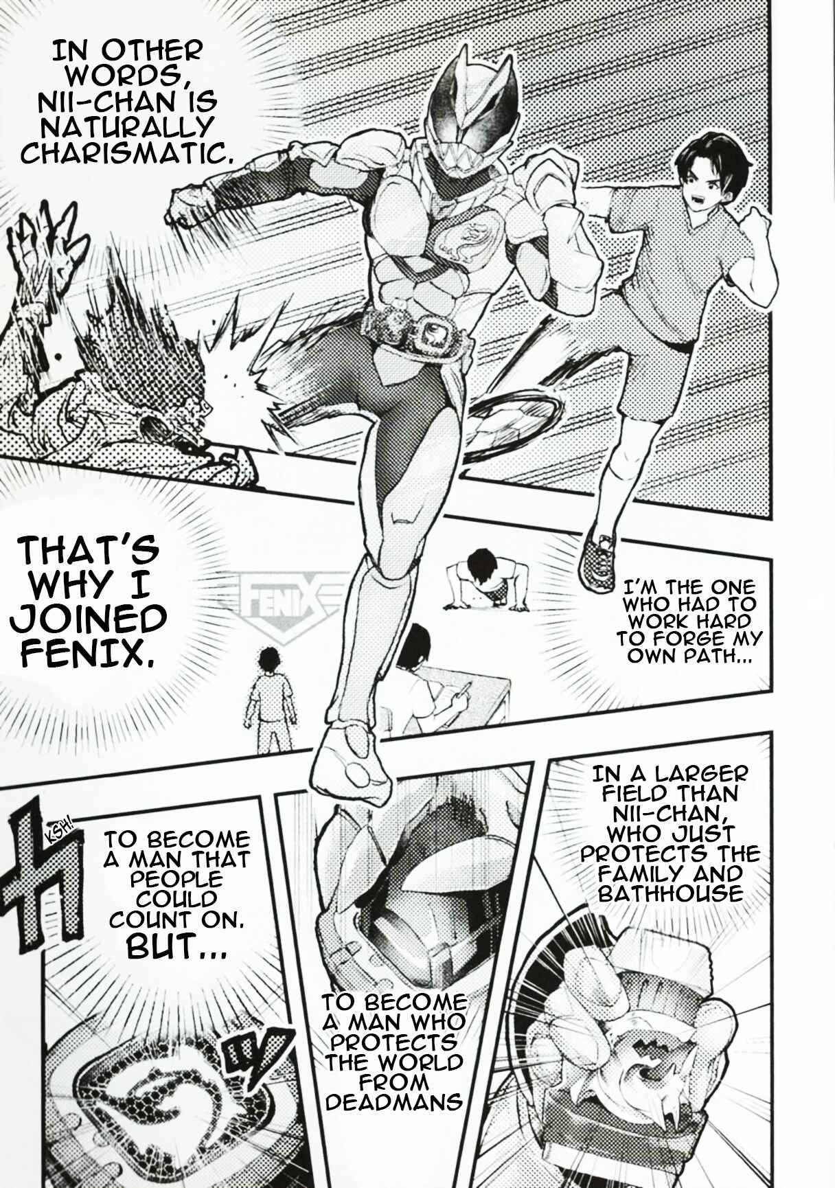 Page 14 Chapter Unknown_8554 Kamen Rider Revice: My Brother is a Kamen Rider