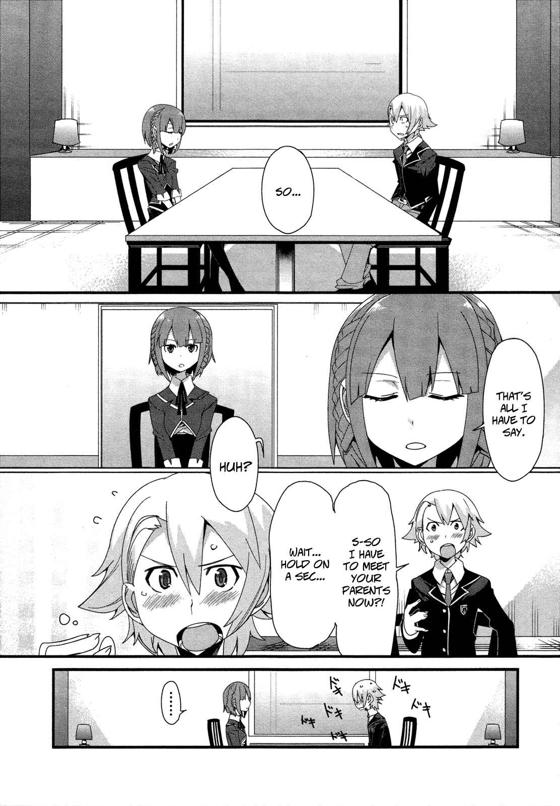 Page 4 Chapter 18 Sore wa Totsuzen, Unmei no Aite ga