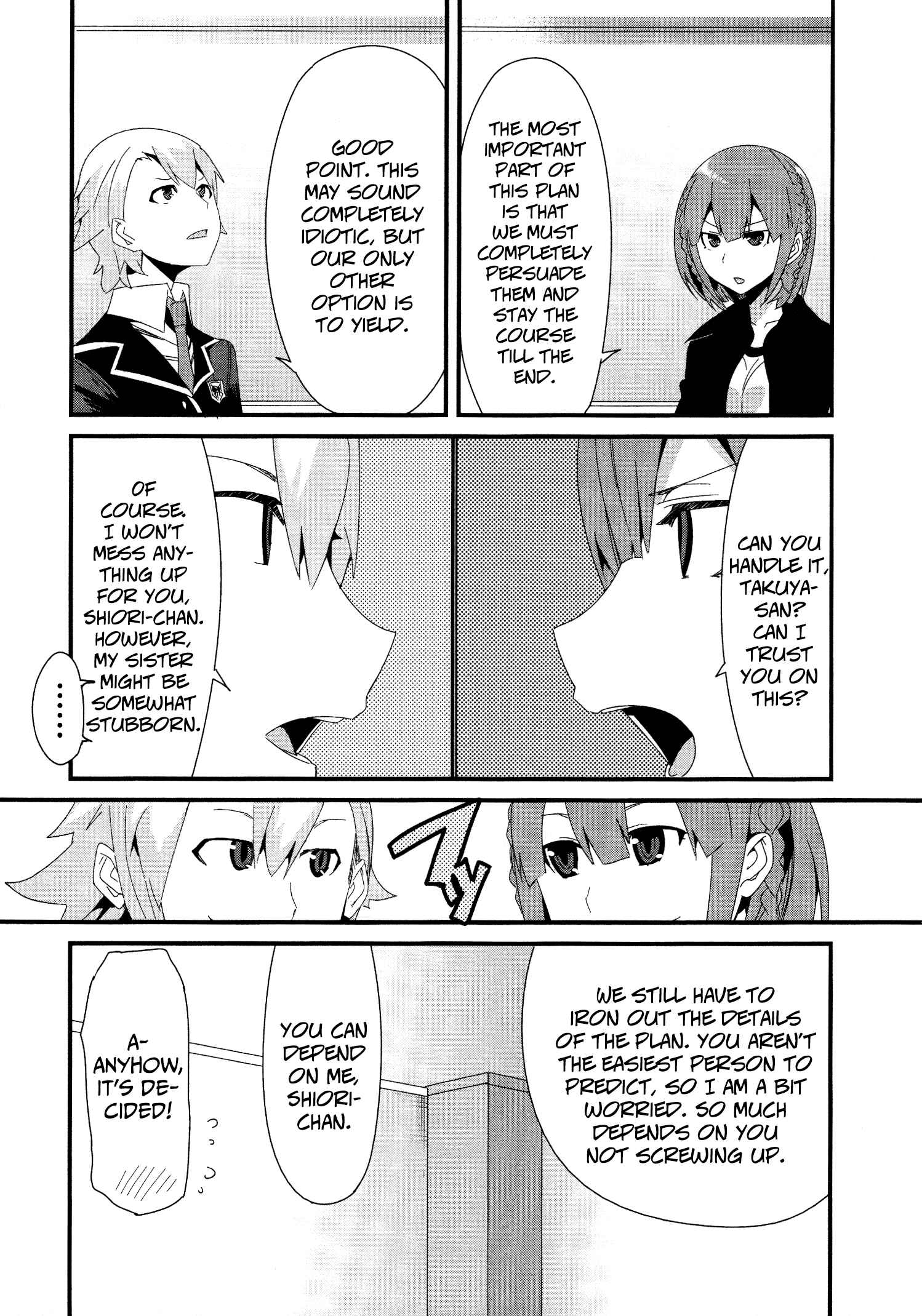 Page 21 Chapter 19 Sore wa Totsuzen, Unmei no Aite ga