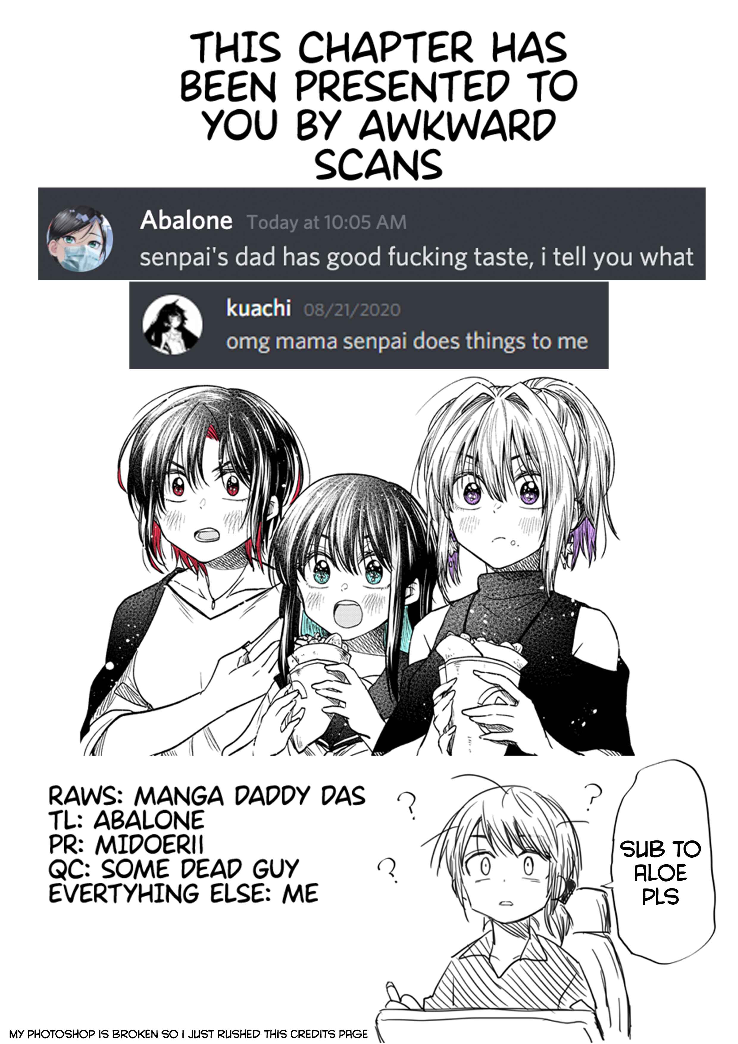 Page 1 Chapter 13 Bukiyou na Senpai.
