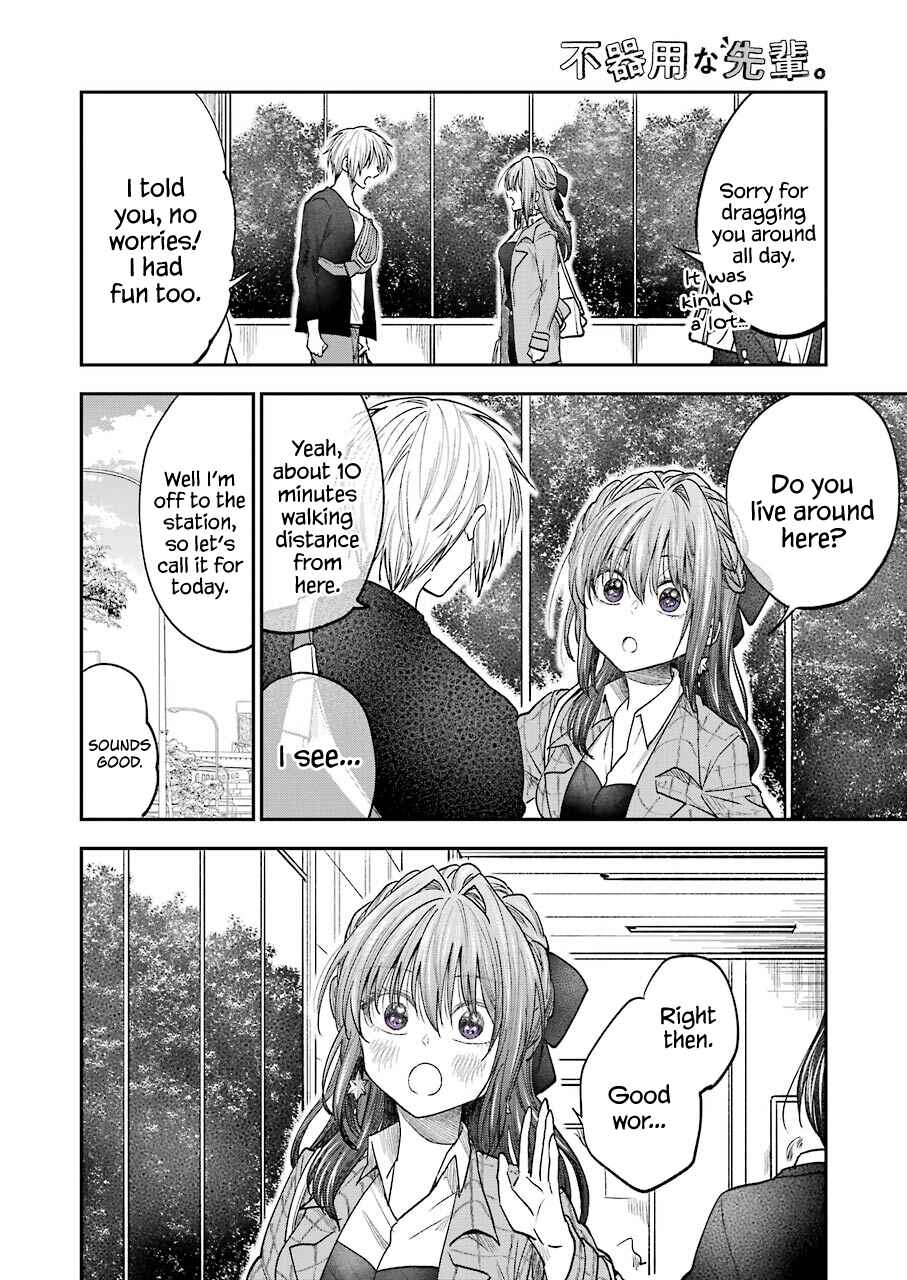 Page 8 Chapter 17 Bukiyou na Senpai.