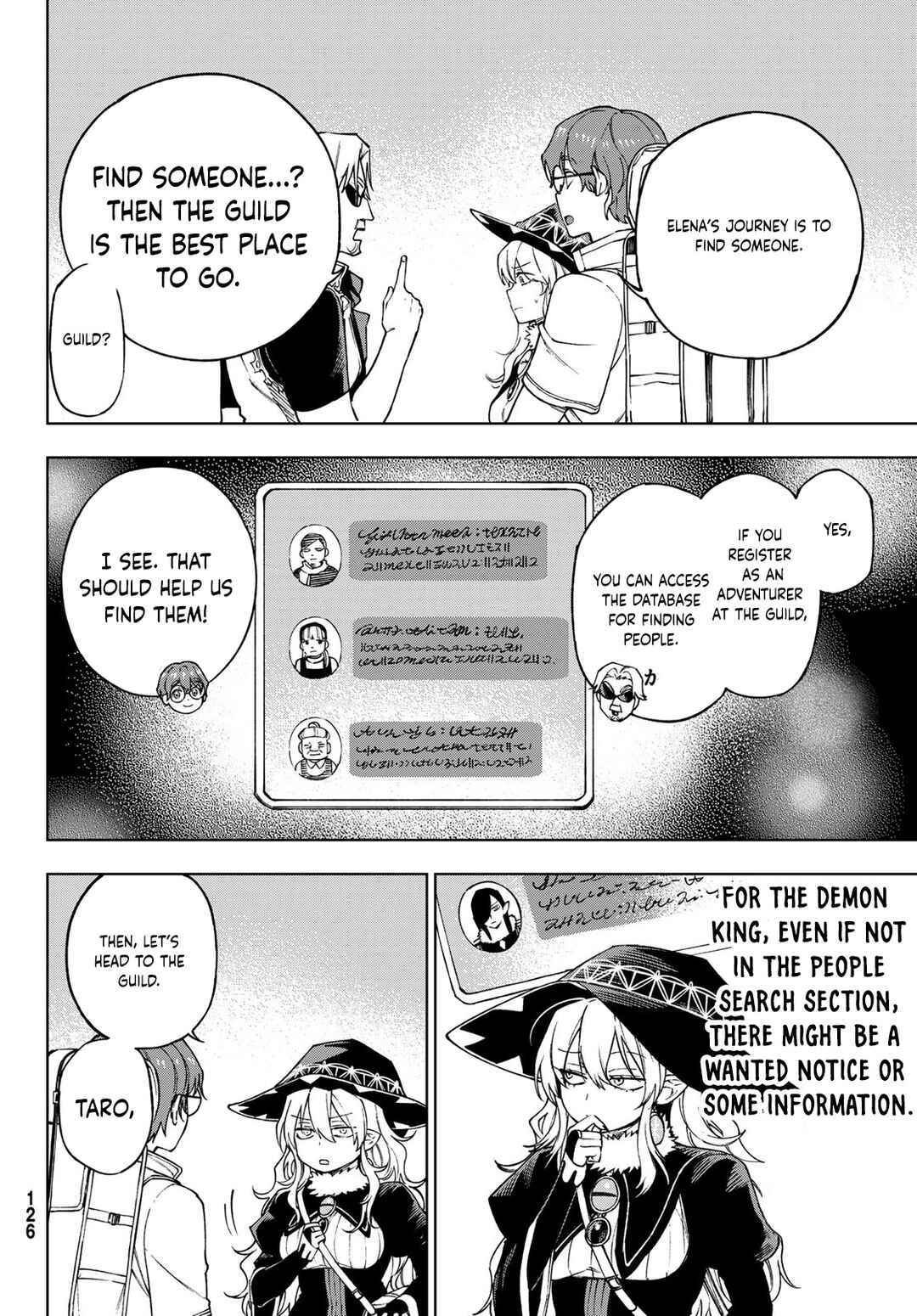 Page 36 Chapter 2 Shuuen no Majo to Sekai no Tabi